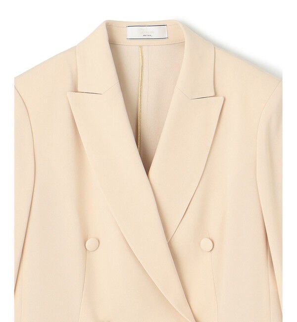 BEIGE,「【洗える】CINDY / ダブルブレストジャケット」|テーラードジャケット|