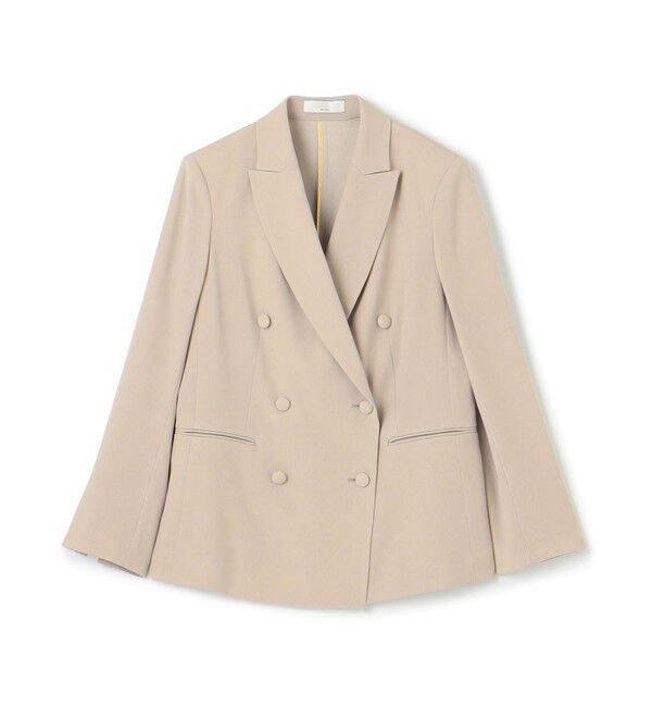 BEIGE,「【洗える】CINDY / ダブルブレストジャケット」|テーラードジャケット|