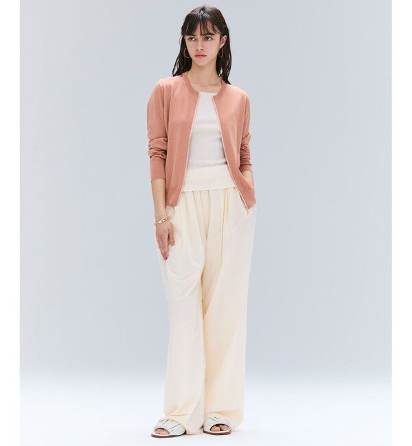 BEIGE,「【洗える・Oggi 10月号掲載】MARINO / コットンリブキャミソール」|Tシャツ・カットソー|