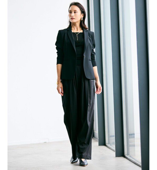 BEIGE,「【洗える・Oggi 10月号掲載】MARINO / コットンリブキャミソール」|Tシャツ・カットソー|