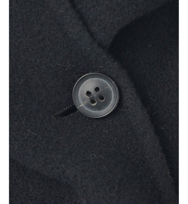 BEIGE,「【Oggi掲載】LEMOORE / ウールリバーフード付きロングジレ」|ベスト・ジレ|