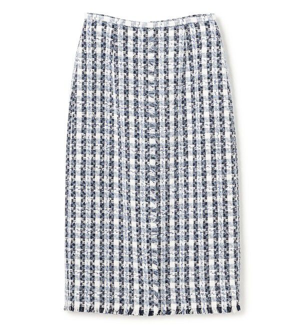 BEIGE,「BERYL / ファンシーツイード Iラインスカート」|スカート|