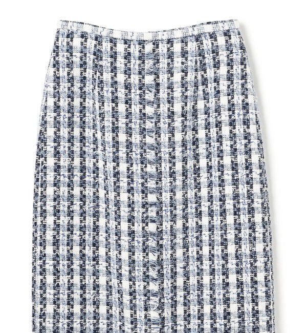 BEIGE,「BERYL / ファンシーツイード Iラインスカート」|スカート|