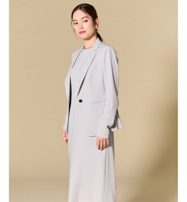 BEIGE,「【L-size・セットアップ対応】CINDY / クルーネックドレス」|ワンピース|