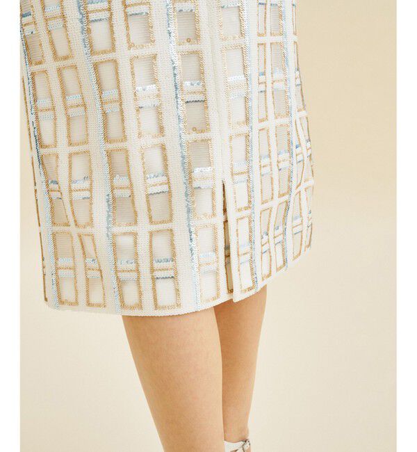 Grace Class「スパンコールタイトスカート」|スカート|