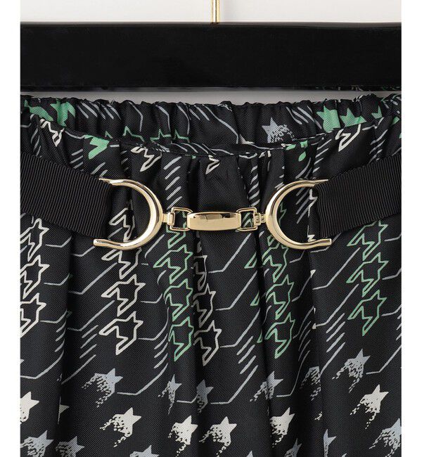 Grace Class「チドリプリントフレアスカート」|スカート|