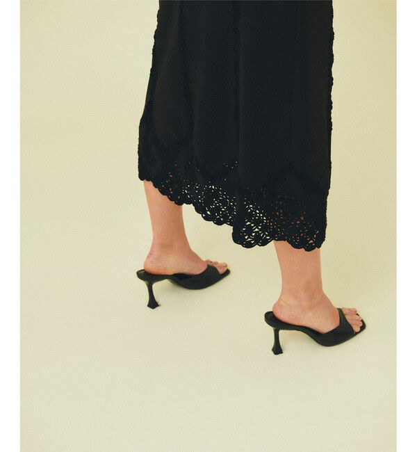 GRACE CONTINENTAL「フェイクスウェードニットスカート」|スカート|