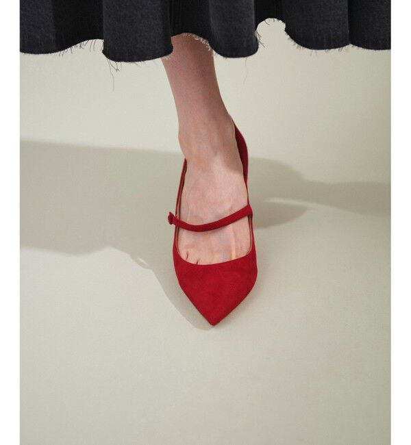 GRACE CONTINENTAL「Rupert Sandersonスエードヒール」|パンプス|