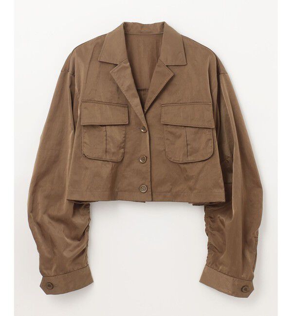 Grace Class「クロップドミリタリージャケット」|ミリタリージャケット|