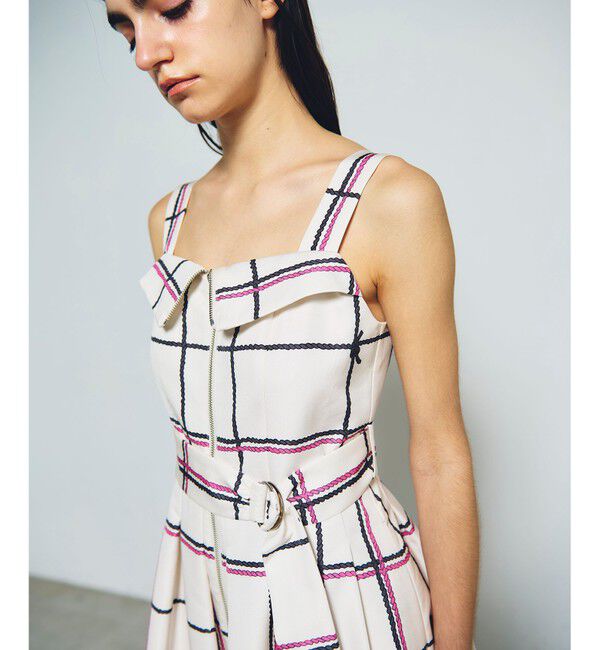 Grace Class「ロープチェックワンピース」|ワンピース|