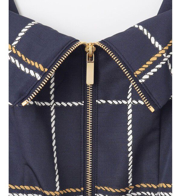 Grace Class「ロープチェックワンピース」|ワンピース|