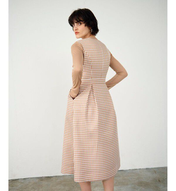 Diagram「チェックジャンパースカート」|ジャンパースカート|