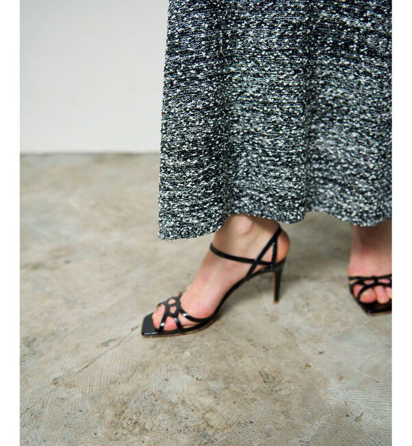 Grace Class「ネップツイードニットスカート」|スカート|