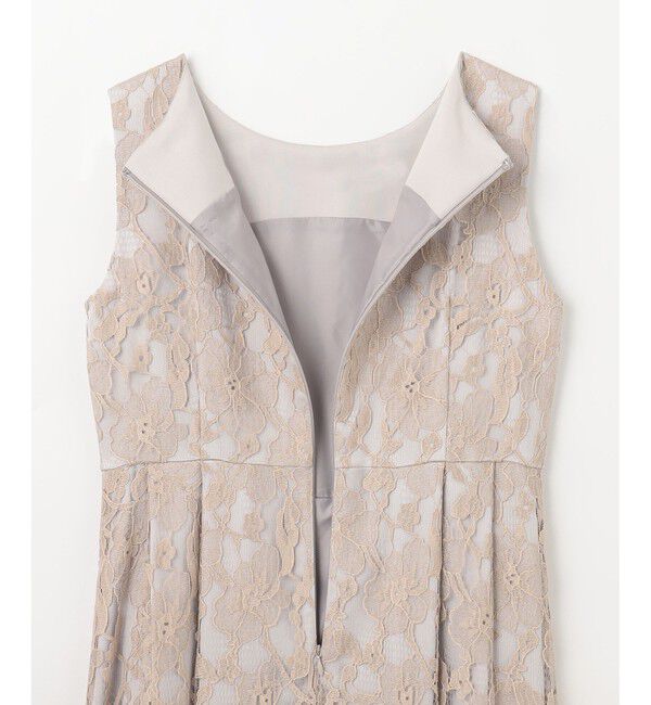 GRACE CONTINENTAL「リバーレースタックドレス」|ドレス|