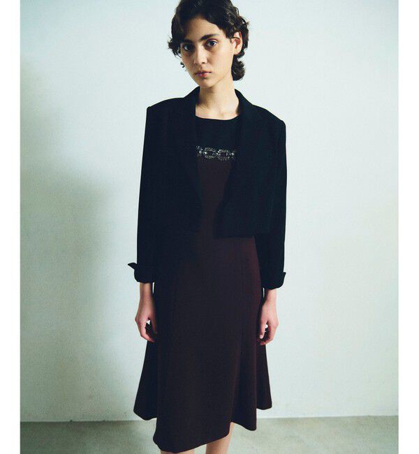 Grace Class「トリアセショート丈ジャケット」|テーラードジャケット|