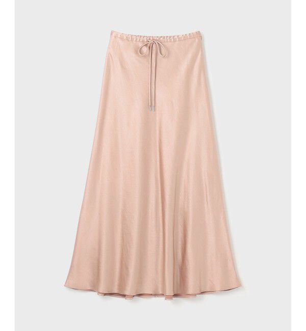 GRACE CONTINENTAL「サテンストレッチイージースカート」|スカート|