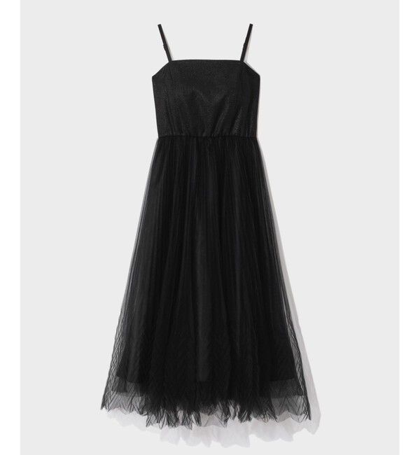 Grace Class「チュールプリーツコンビワンピース」|ワンピース|