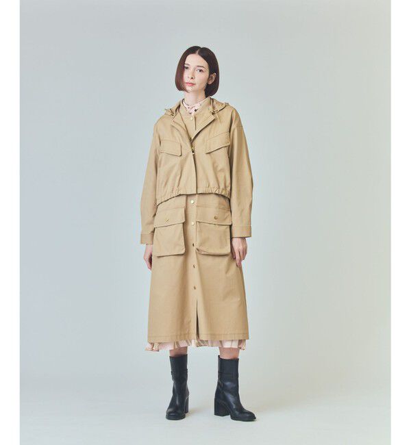  「ミリタリー3WAYコート」|ミリタリージャケット|