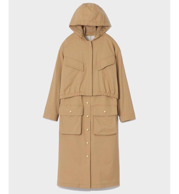  「ミリタリー3WAYコート」|ミリタリージャケット|