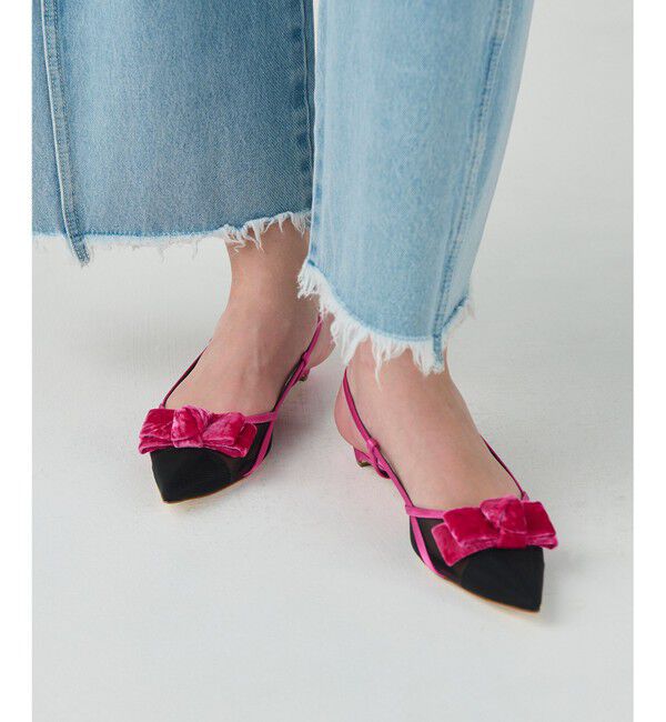 GRACE CONTINENTAL「Rupert Sanderson メッシュサンダル」|サンダル|