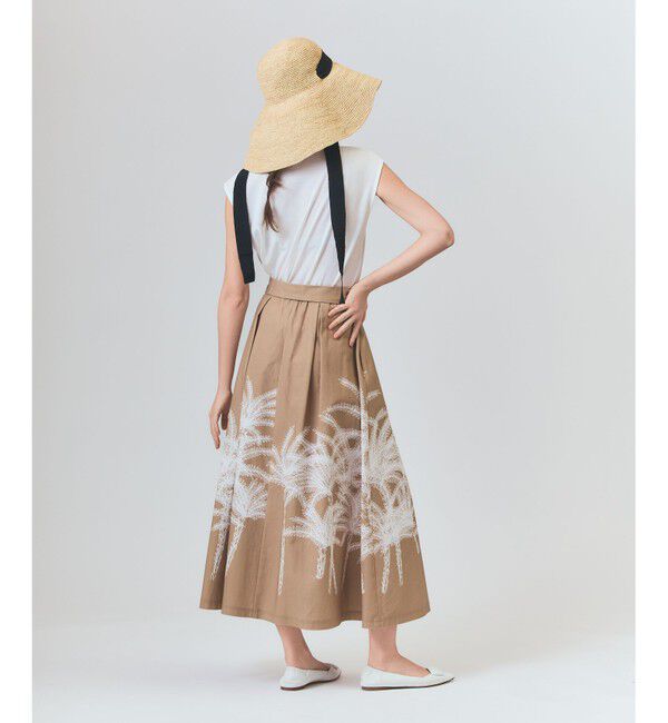 Grace Class「プラージュプリントタックスカート」|スカート|