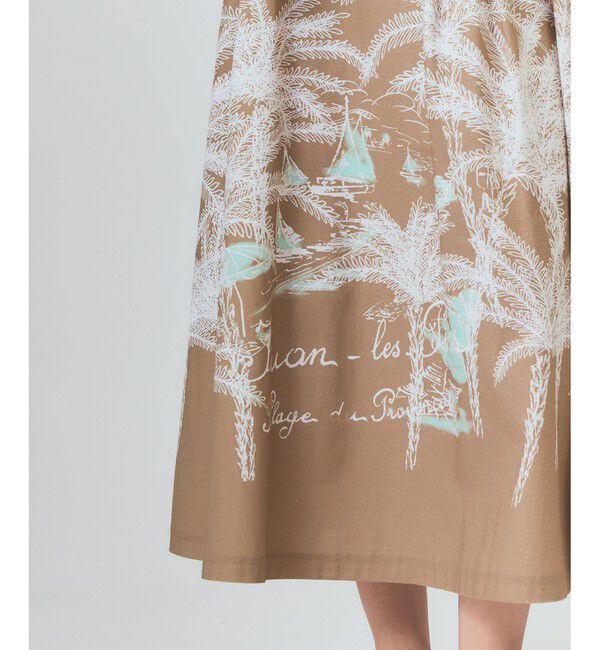 Grace Class「プラージュプリントタックスカート」|スカート|