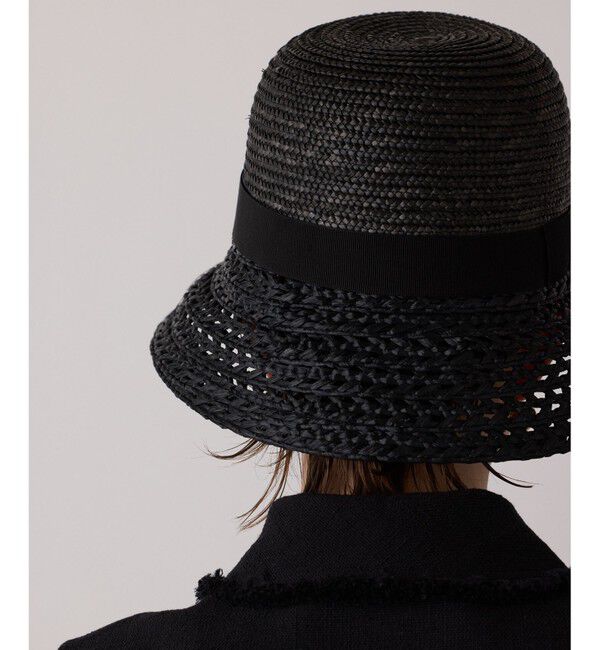  「Ferrucio Vecchi ブラックハット」|ハット|