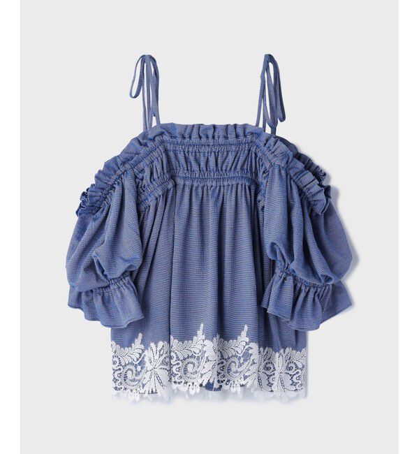 GRACE CONTINENTAL「ギャザーフレアトップ」|その他|