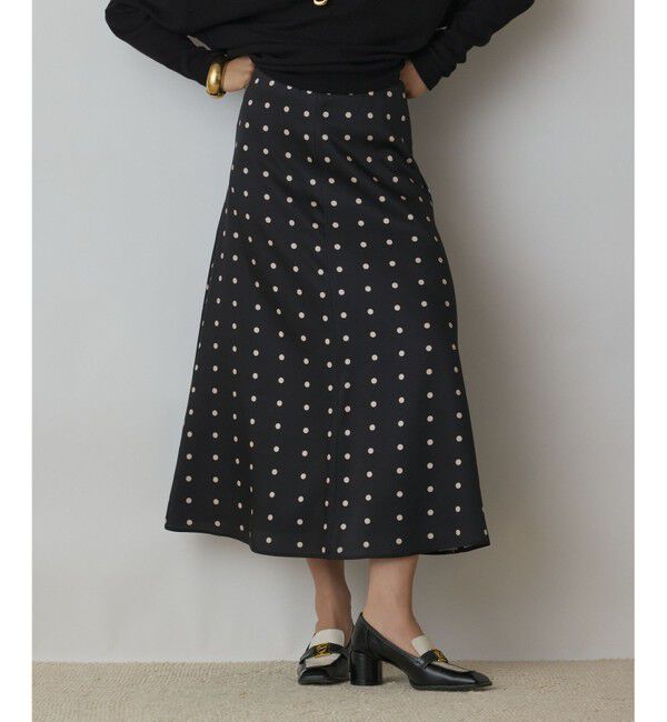 Diagram「ドットスカート」|スカート|ブラック