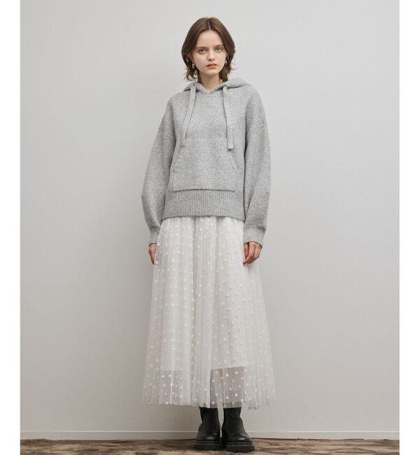 Diagram「ガーターニットパーカー」|パーカー|