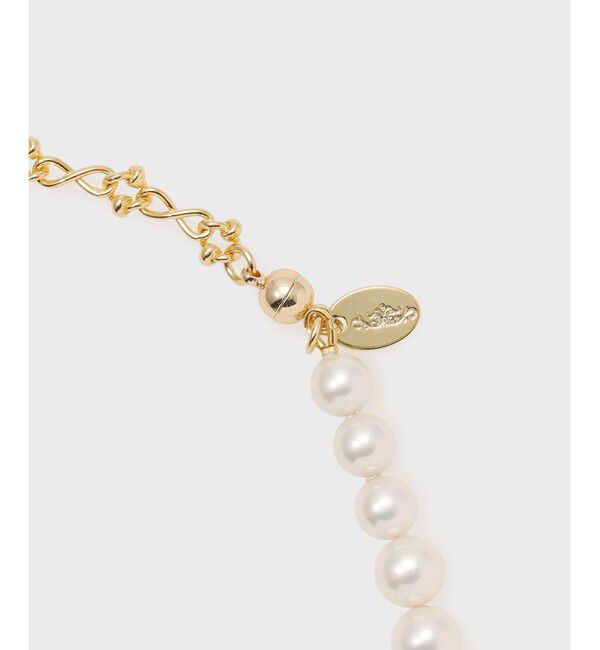 GRACE CONTINENTAL「パールリボンネックレス」|ネックレス|