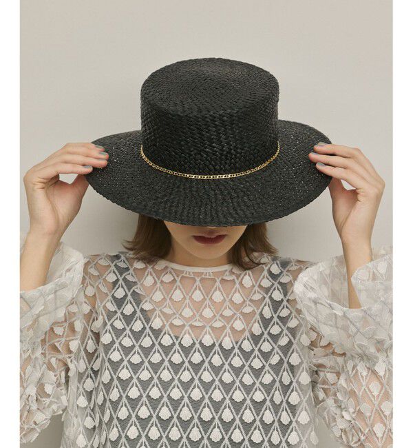  「Ferrucio Vecchi チェーンハット」|ハット|