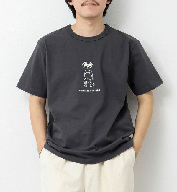 NOLLEY'S goodman「【BARNS OUTFITTERS】別注タフネックT COME AS YOU ARE 25SS」|Tシャツ・カットソー|チャコールグレー