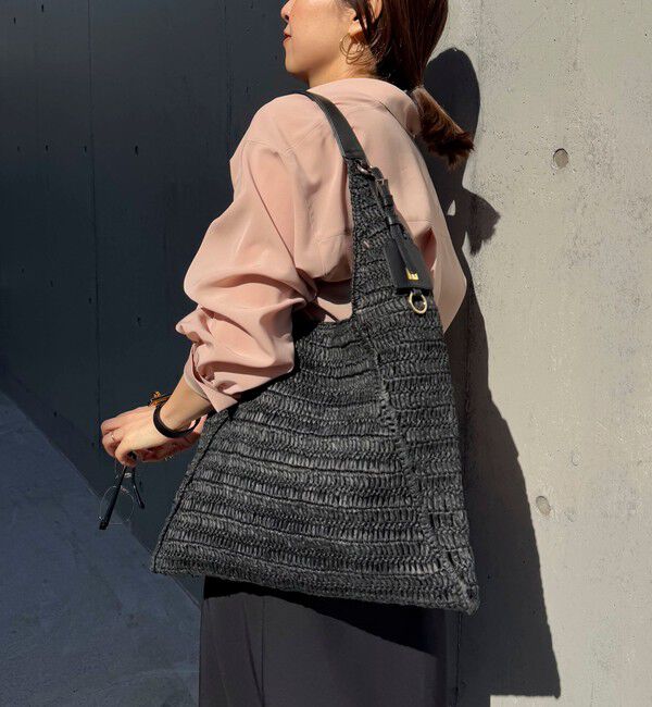 NOLLEY'S「ペーパークロシェバッグ」|ショルダー・メッセンジャー|