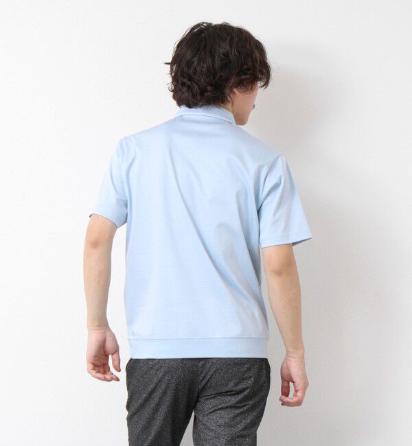 NOLLEY'S goodman「《ビジカジ対応》シルケットスムース ドレスポロ ビズポロ 25SS」|ポロシャツ|