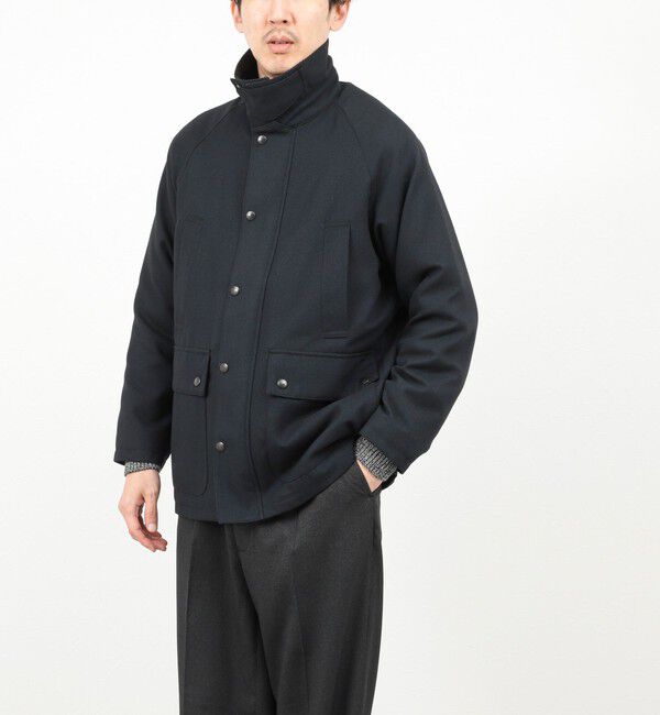 NOLLEY'S goodman「《ビジカジ対応》【TECHTWEED】【SORONA】中綿ユーティリティジャケット 25AW」|ブルゾン・スタジャン|