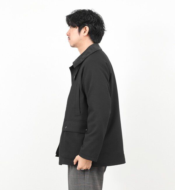 NOLLEY'S goodman「《ビジカジ対応》【TECHTWEED】【SORONA】中綿ユーティリティジャケット 25AW」|ブルゾン・スタジャン|