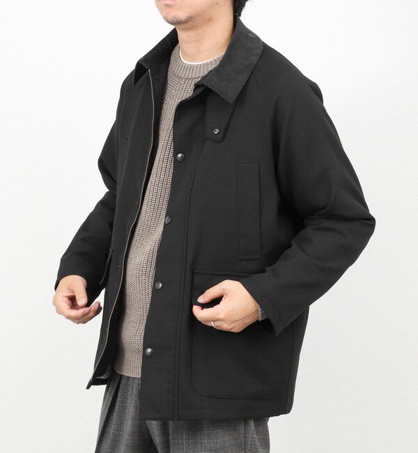 NOLLEY'S goodman「《ビジカジ対応》【TECHTWEED】【SORONA】中綿ユーティリティジャケット 25AW」|ブルゾン・スタジャン|