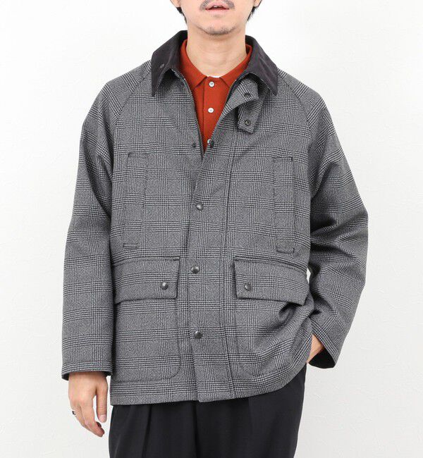 NOLLEY'S goodman「《ビジカジ対応》【TECHTWEED】【SORONA】中綿ユーティリティジャケット 25AW」|ブルゾン・スタジャン|