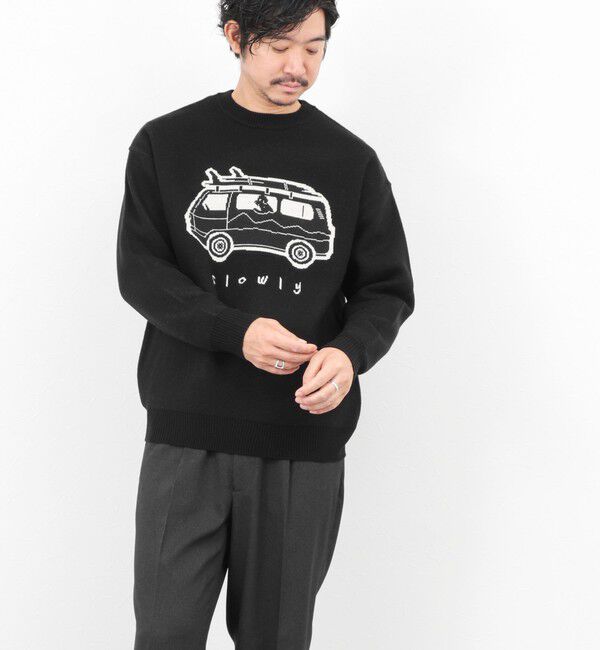 NOLLEY'S goodman「【STONEWOLD】WAGON ウォッシャブル CN 25AW」|ニット・セーター|