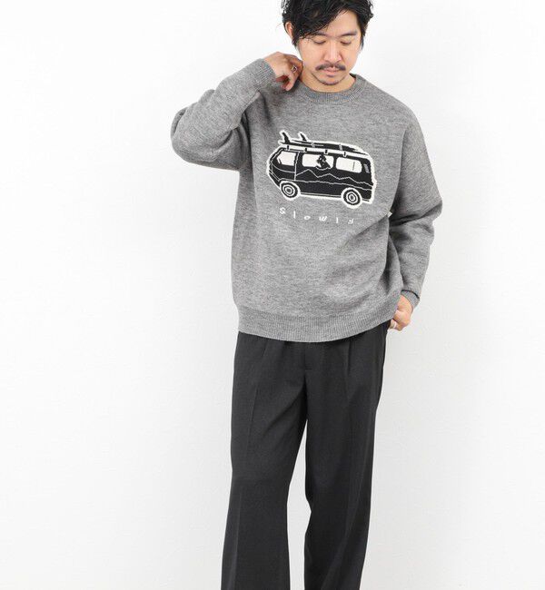 NOLLEY'S goodman「【STONEWOLD】WAGON ウォッシャブル CN 25AW」|ニット・セーター|