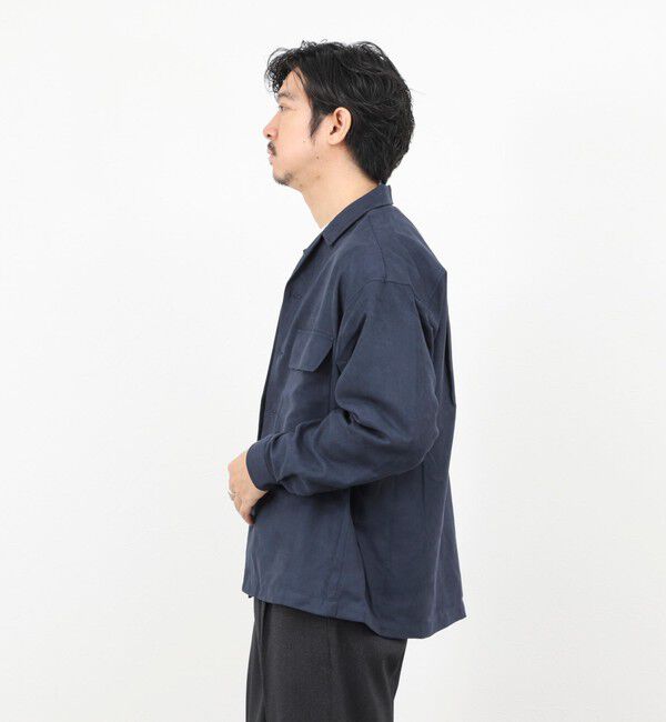 NOLLEY'S goodman「ポリスエード シャツブルゾン 25AW」|ブルゾン・スタジャン|