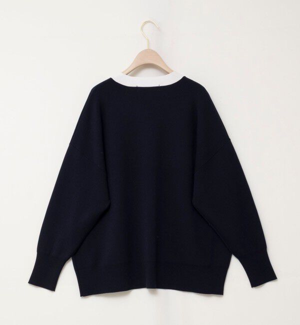 NOLLEY'S sophi「【一部WEB限定カラー】《手洗い可能》スムース編みVネックカーディガン」|カーディガン|