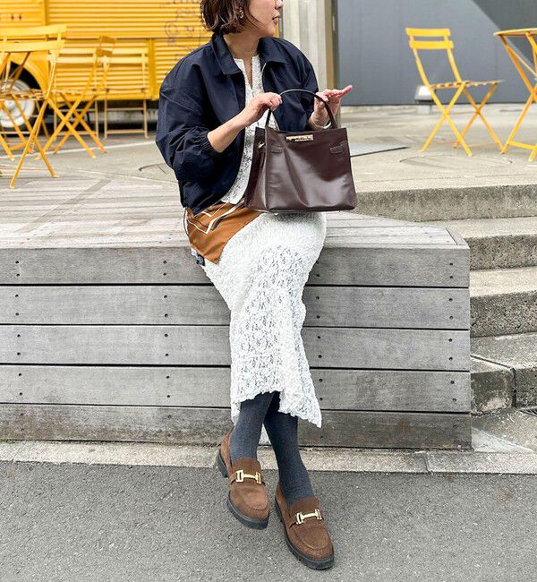 NOLLEY'S sophi「ウォッシャブルツイルライトジップアップブルゾン」|ブルゾン・スタジャン|