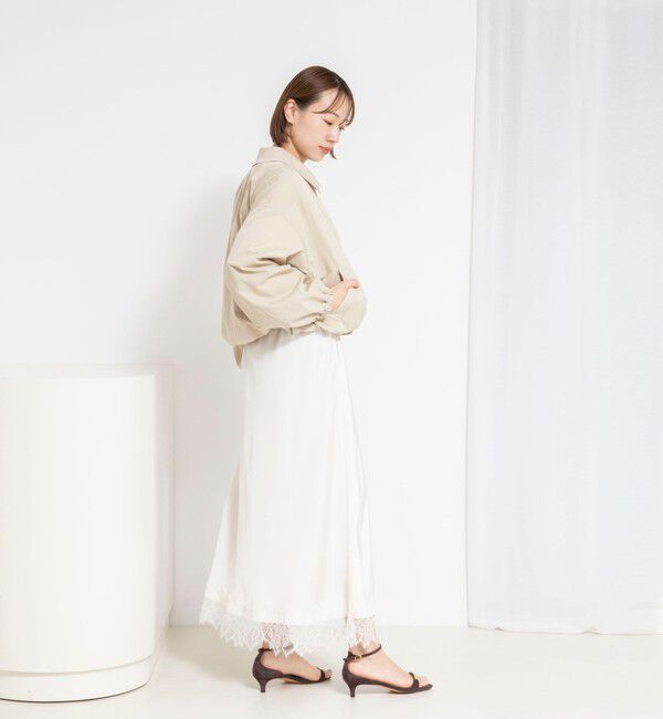 NOLLEY'S sophi「ウォッシャブルツイルライトジップアップブルゾン」|ブルゾン・スタジャン|