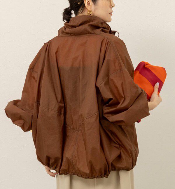 MAQWEL「《セットアップ対応》【MAQWEL/マクウェル】ウォッシャブルシアーブルゾン」|ブルゾン・スタジャン|