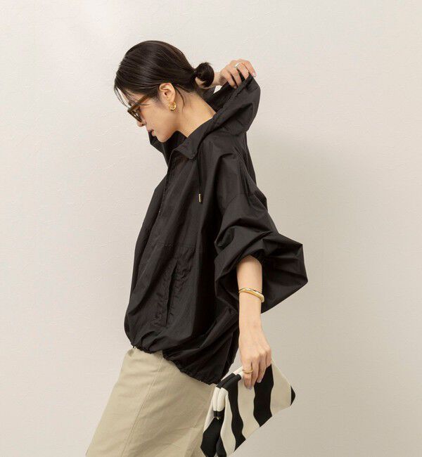 MAQWEL「《セットアップ対応》【MAQWEL/マクウェル】ウォッシャブルシアーブルゾン」|ブルゾン・スタジャン|