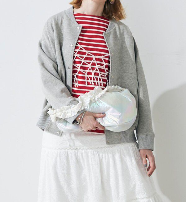 fredy emue「ソフトパテッドシャーリングショルダーバッグ」|ショルダー・メッセンジャー|