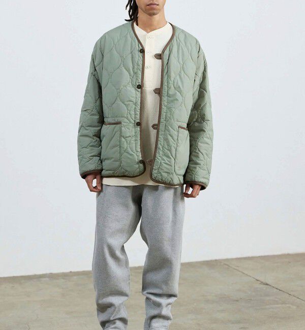 GLOSTER「【ARMY TWILL/アーミーツイル】Quilting Reversible Jacket」|ブルゾン・スタジャン|