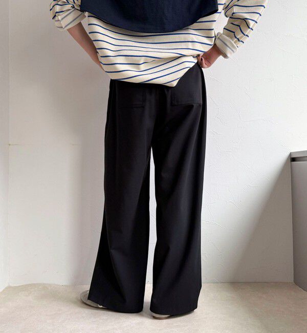fredy emue「TRイージーセミワイドパンツ」|チノ|